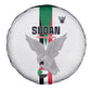 Afro Sudan Football Spare Tire Cover Come On Falcons of Jediane - African Pride