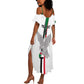 Afro Sudan Football Custom Summer Maxi Dress Come On Falcons of Jediane - African Pride