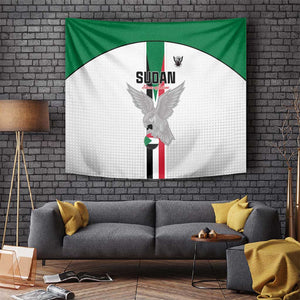 Afro Sudan Football Tapestry Come On Falcons of Jediane - African Pride