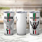 Afro Sudan Football Custom Tumbler Cup Come On Falcons of Jediane - African Pride