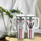Afro Sudan Football Custom Tumbler With Handle Come On Falcons of Jediane - African Pride
