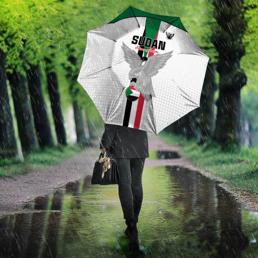 Sudan Football Umbrella Go Champions Falcons of Jediane