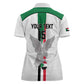 Afro Sudan Football Custom Women Polo Shirt Come On Falcons of Jediane - African Pride