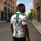 Custom Sudan Football Zipper Polo Shirt Go Champions Falcons of Jediane