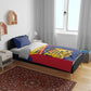 Afro Tchad Personalised Bedding Set Coat Of Arms - African Pattern