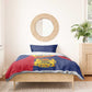 Afro Tchad Personalised Bedding Set Coat Of Arms - African Pattern