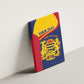 Afro Tchad Personalised Canvas Wall Art Coat Of Arms - African Pattern