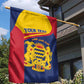 Afro Tchad Personalised Garden Flag Coat Of Arms - African Pattern