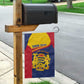 Afro Tchad Personalised Garden Flag Coat Of Arms - African Pattern