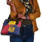 Afro Tchad Personalised Shoulder Handbag Coat Of Arms - African Pattern