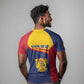 Afro Tchad Personalised T shirt Coat Of Arms - African Pattern