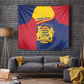 Afro Tchad Personalised Tapestry Coat Of Arms - African Pattern