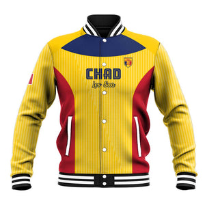 Custom Chad Football Baseball Jacket Go Champions