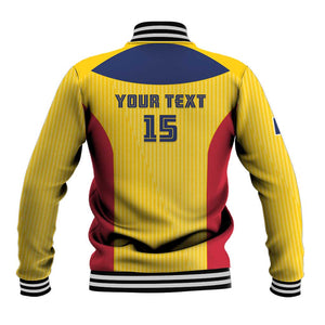 Custom Chad Football Baseball Jacket Go Champions