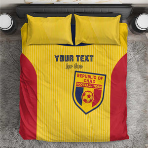 Custom Chad Football Bedding Set Go Champions