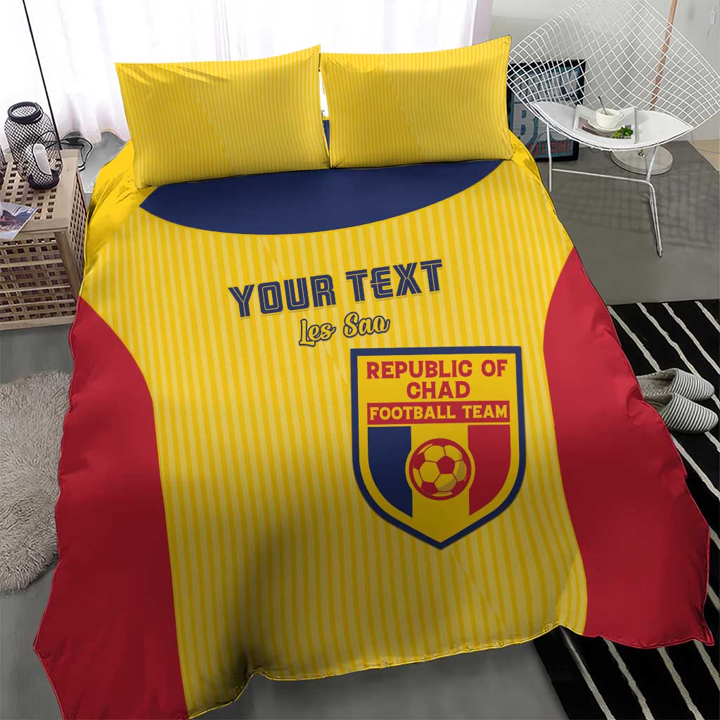Custom Chad Football Bedding Set Go Champions