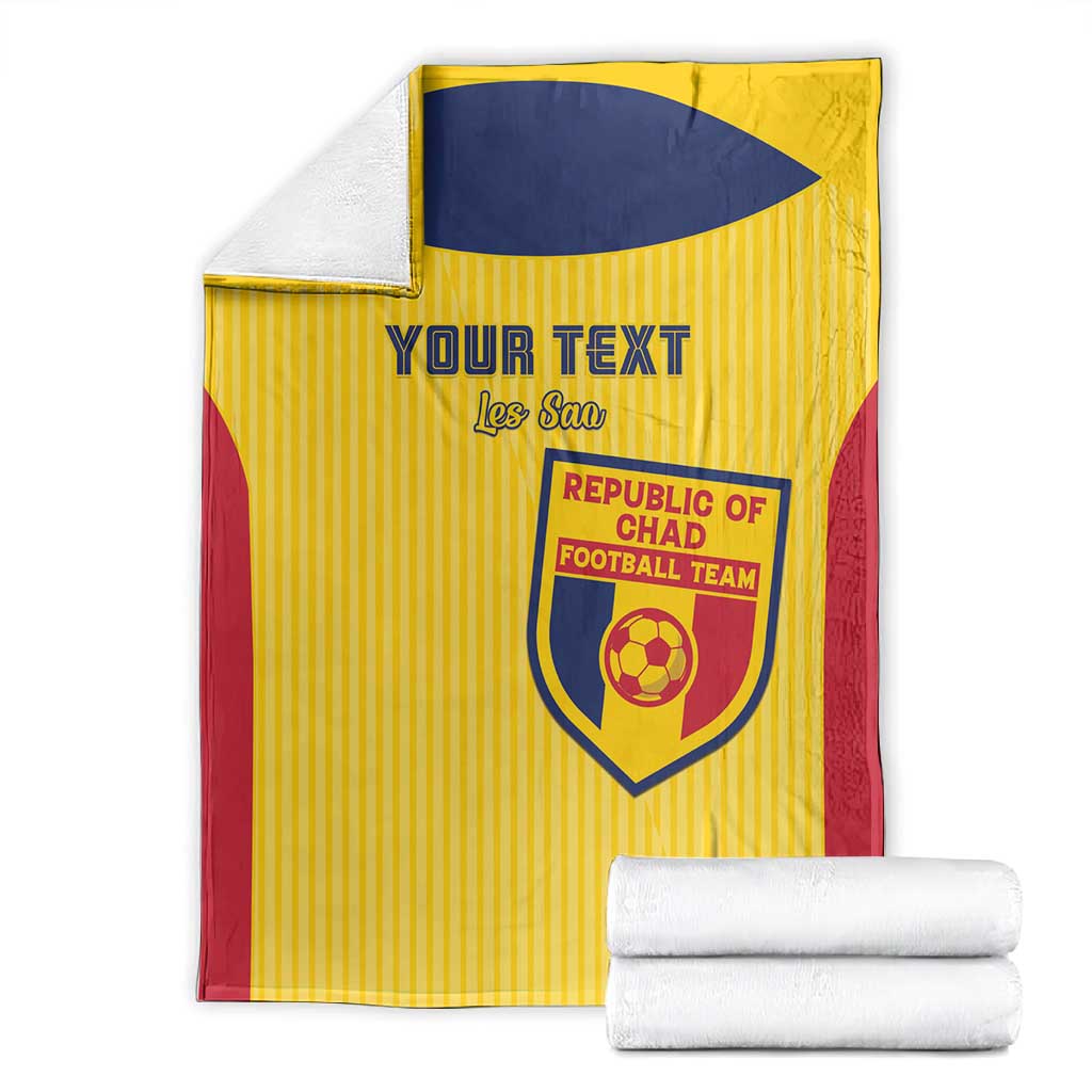 Custom Chad Football Blanket Go Champions