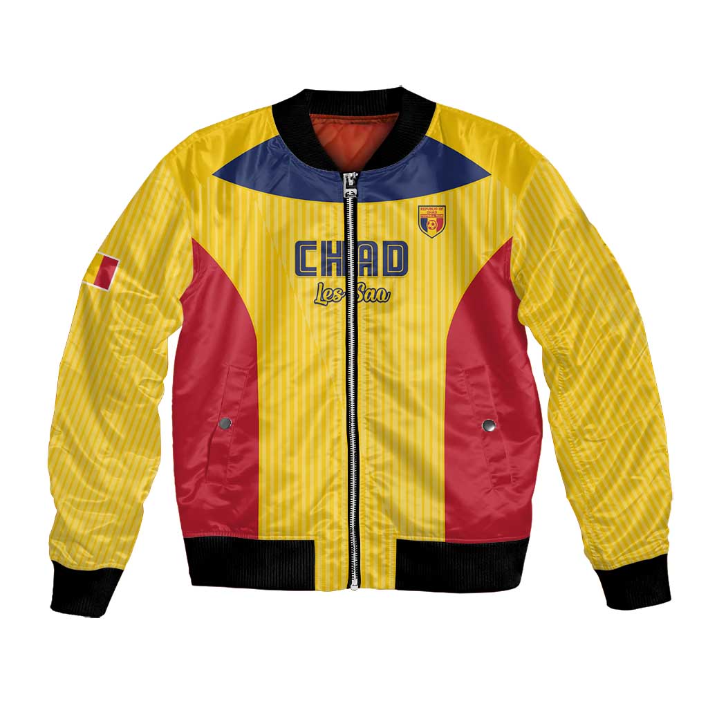Custom Chad Football Bomber Jacket Go Champions