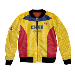 Custom Chad Football Bomber Jacket Go Champions