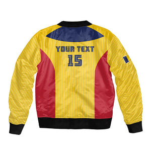 Custom Chad Football Bomber Jacket Go Champions