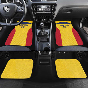 Custom Chad Football Car Mats Go Champions