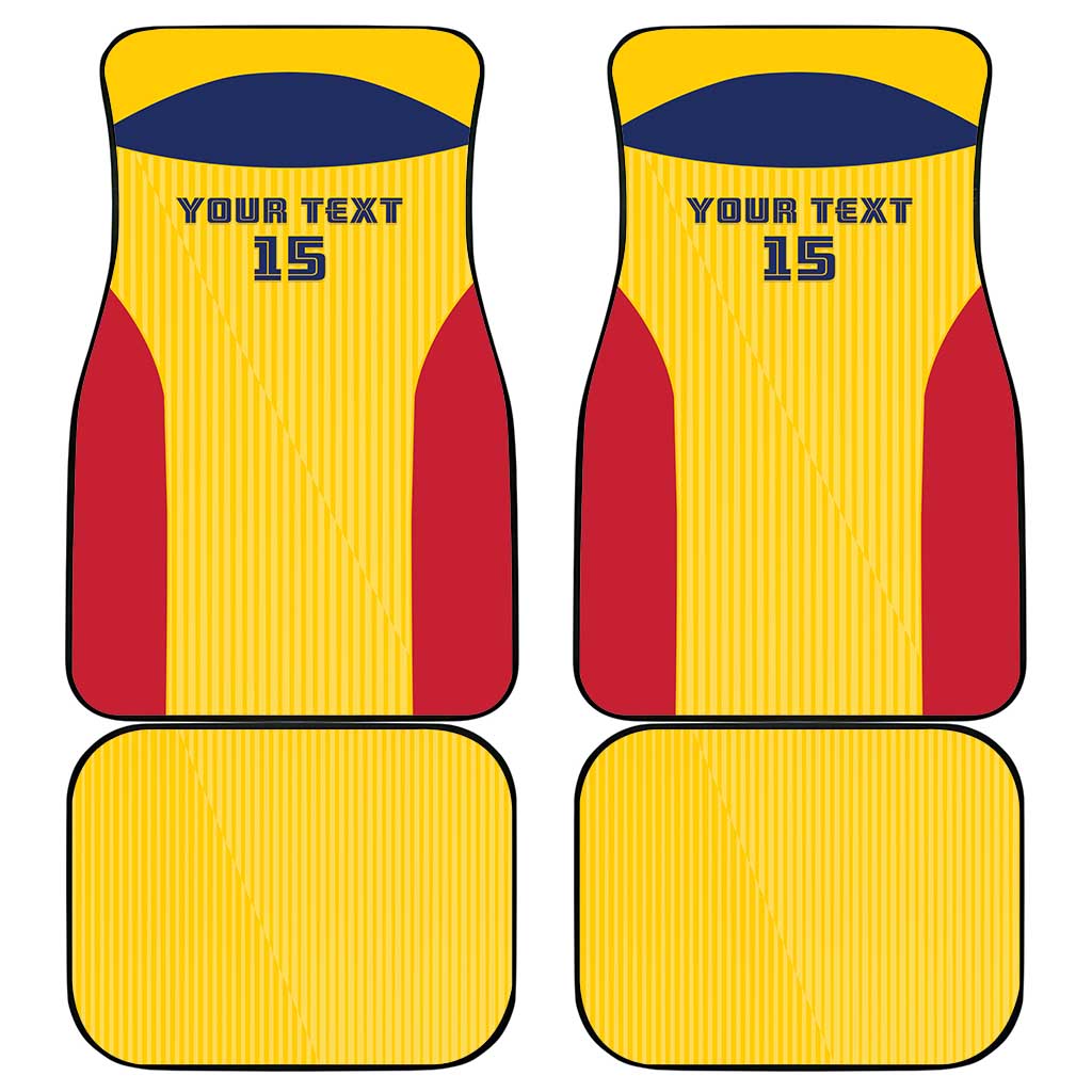 Custom Chad Football Car Mats Go Champions