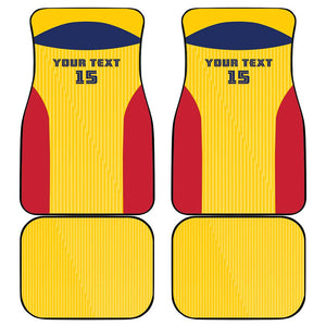 Custom Chad Football Car Mats Go Champions