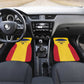 Custom Chad Football Car Mats Go Champions