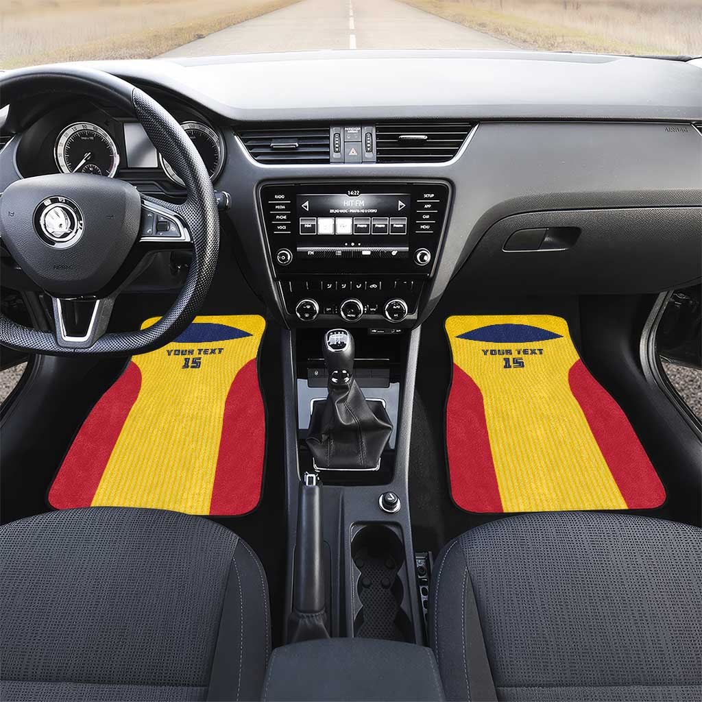 Custom Chad Football Car Mats Go Champions