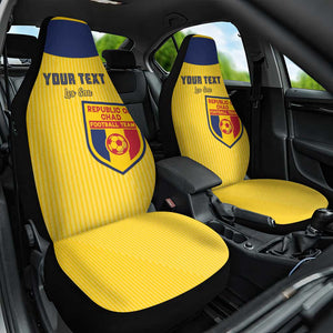 Custom Chad Football Car Seat Cover Go Champions