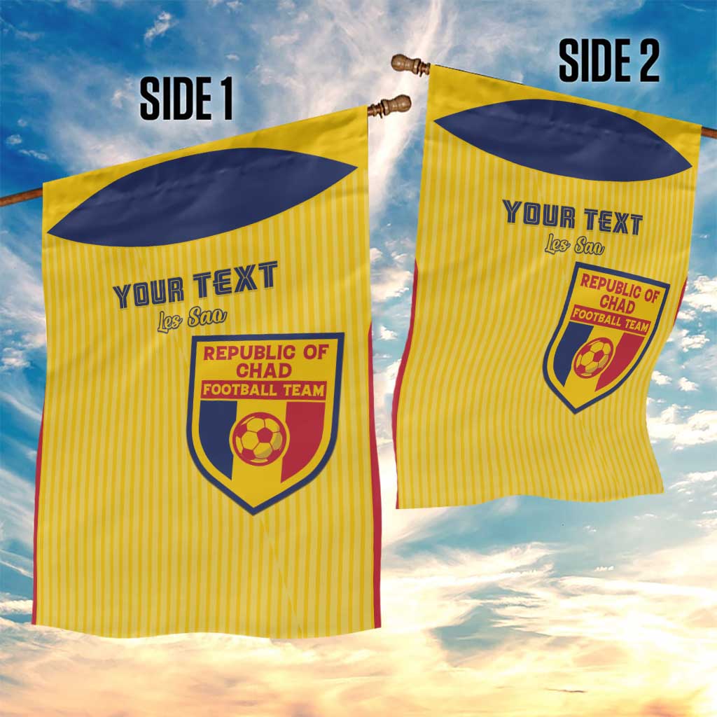 Custom Chad Football Garden Flag Go Champions