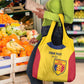 Custom Chad Football Grocery Bag Go Champions