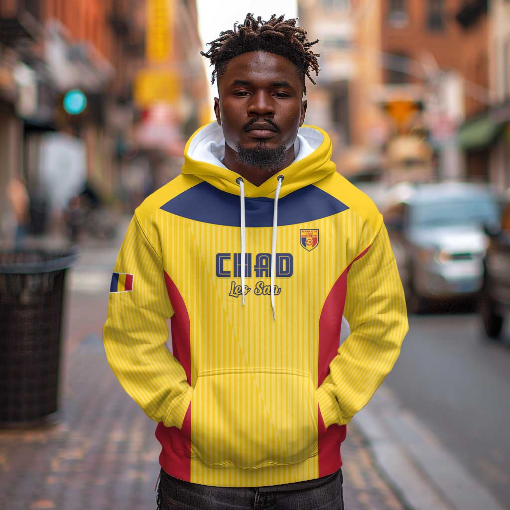 Custom Chad Football Hoodie Go Champions