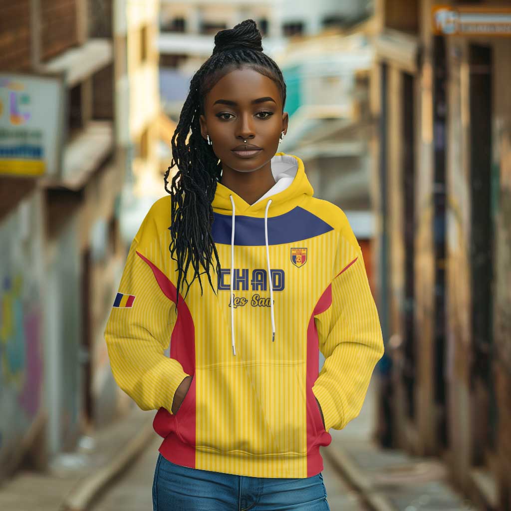 Custom Chad Football Hoodie Go Champions