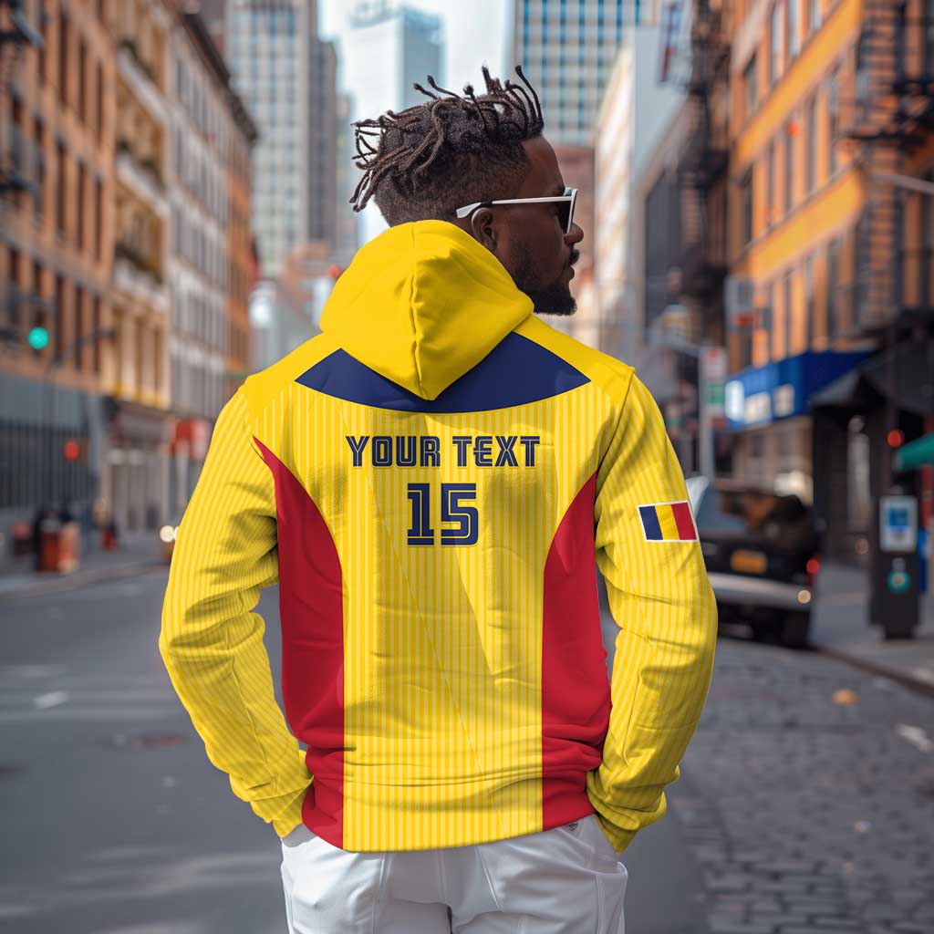 Custom Chad Football Hoodie Go Champions
