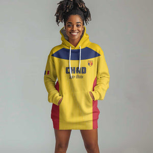 Custom Chad Football Hoodie Dress Go Champions