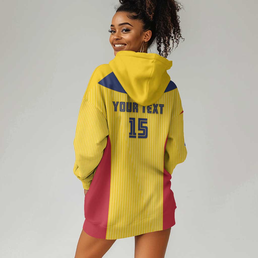 Custom Chad Football Hoodie Dress Go Champions