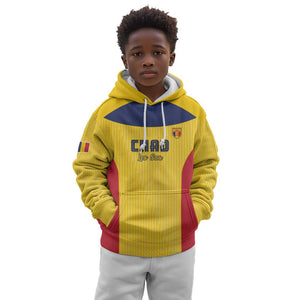Custom Chad Football Kid Hoodie Go Champions