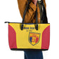 Custom Chad Football Leather Tote Bag Go Champions