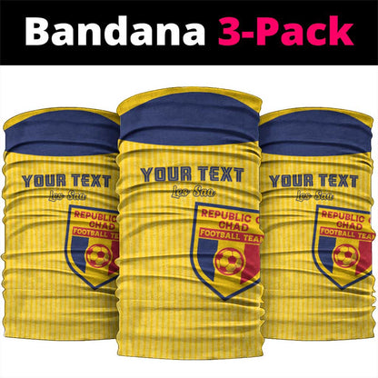 Custom Chad Football Neck Gaiter Go Champions LT15