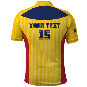 Custom Chad Football Polo Shirt Go Champions