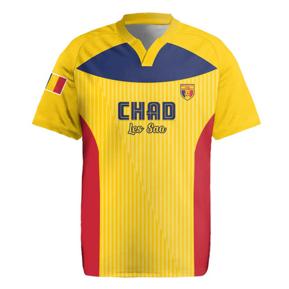 Custom Chad Football Rugby Jersey Go Champions