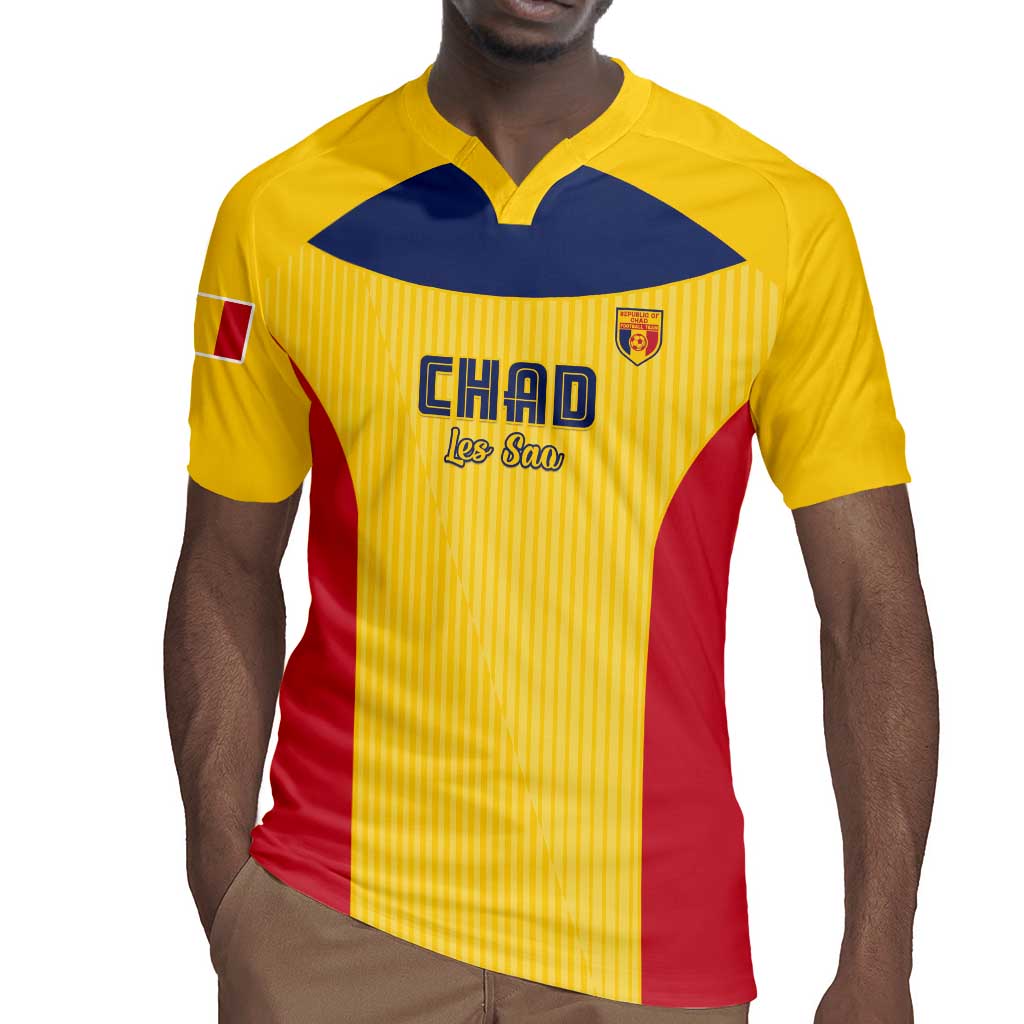 Custom Chad Football Rugby Jersey Go Champions