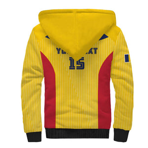 Custom Chad Football Sherpa Hoodie Go Champions