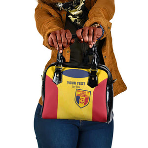 Custom Chad Football Shoulder Handbag Go Champions