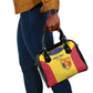 Custom Chad Football Shoulder Handbag Go Champions