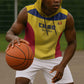 Custom Chad Football Sleeveless Hoodie Go Champions - African Pride