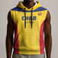Custom Chad Football Sleeveless Hoodie Go Champions - African Pride