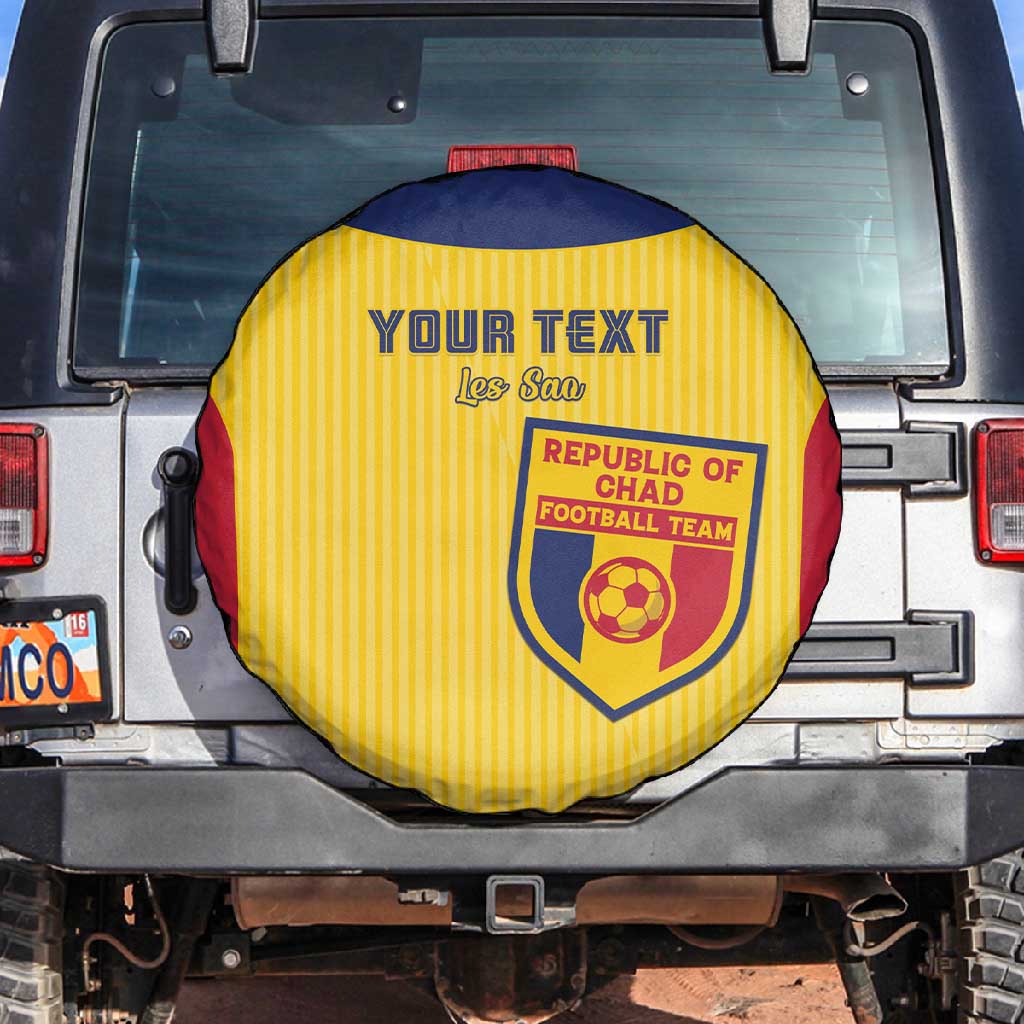Custom Chad Football Spare Tire Cover Go Champions