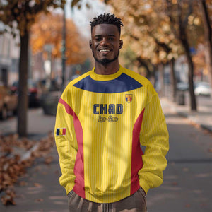 Custom Chad Football Sweatshirt Go Champions